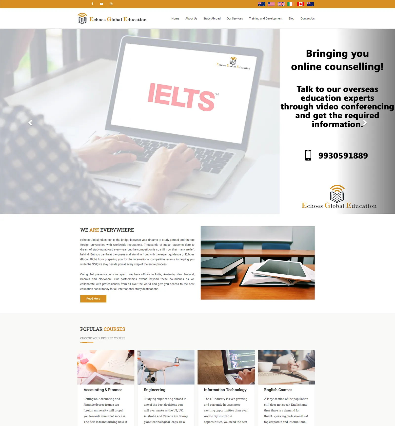 echoesglobaleducation-website